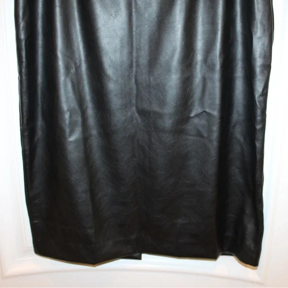 Nine West faux leather skirt (women’s L) (NWT) - Picture 3 of 11